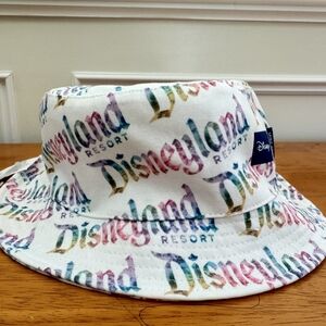 NWT - Disneyland Resort Colorful Logo Bucket Hat